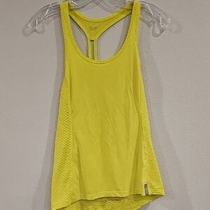 Under Armour Yellow Sleeveless Tank Top